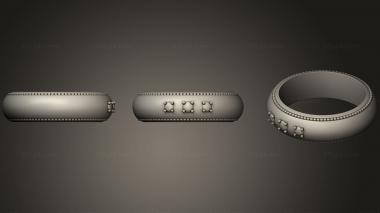 Jewelry rings Ring 74 3d model